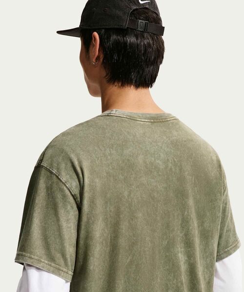 NIKE(ナイキ)の「ナイキ スポーツウェア マックス90 Tシャツ / Nike Sportswear Max90 T-Shirt HV9806-222 Medium Olive(Tシャツ/カットソー・メンズ・オリーブ・L/XL/2XL/S/M)」の9枚目の写真