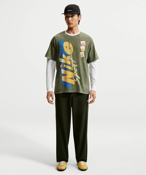 NIKE(ナイキ)の「ナイキ スポーツウェア マックス90 Tシャツ / Nike Sportswear Max90 T-Shirt HV9806-222 Medium Olive(Tシャツ/カットソー・メンズ・オリーブ・L/XL/2XL/S/M)」の7枚目の写真