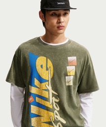 NIKE（ナイキ）の「ナイキ スポーツウェア マックス90 Tシャツ   Nike Sportswear Max90 T-Shirt HV9806-222 Medium Olive（Tシャツ/カットソー）」