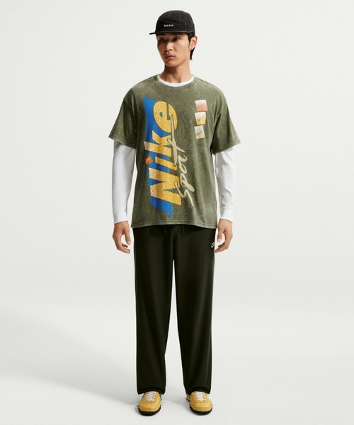NIKE(ナイキ)の「ナイキ スポーツウェア マックス90 Tシャツ / Nike Sportswear Max90 T-Shirt HV9806-222 Medium Olive(Tシャツ/カットソー・メンズ・オリーブ・L/XL/2XL/S/M)」の4枚目の写真