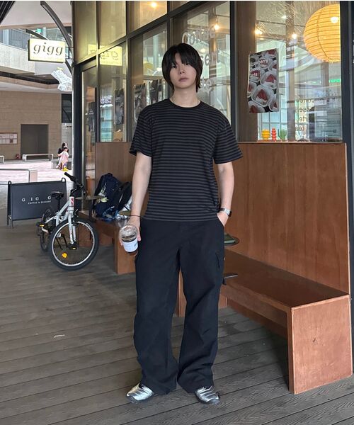 LUNDY(ランディ)の「シェブロンフィールドカーゴパンツ - ブラック(その他パンツ・メンズ・ブラック・1/2/3)」の5枚目の写真