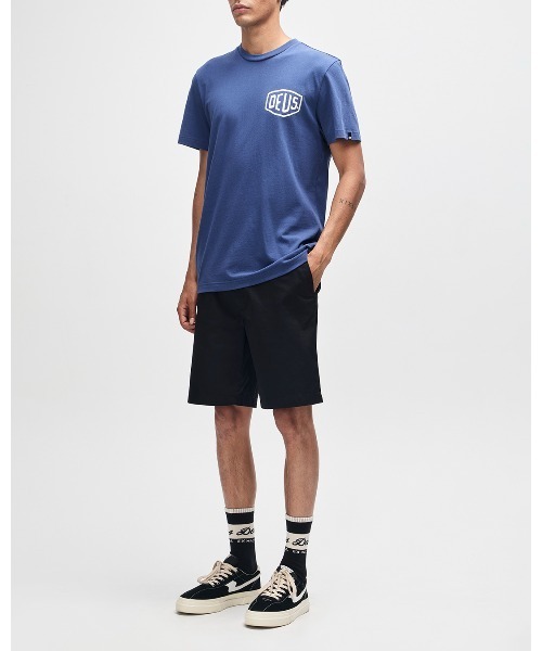DEUS EX MACHINA（デウスエクスマキナ）の「HARAJUKU ADDRESS TEE（Tシャツ/カットソー・メンズ・ブルー・S/M/L/XL）」の3枚目の写真