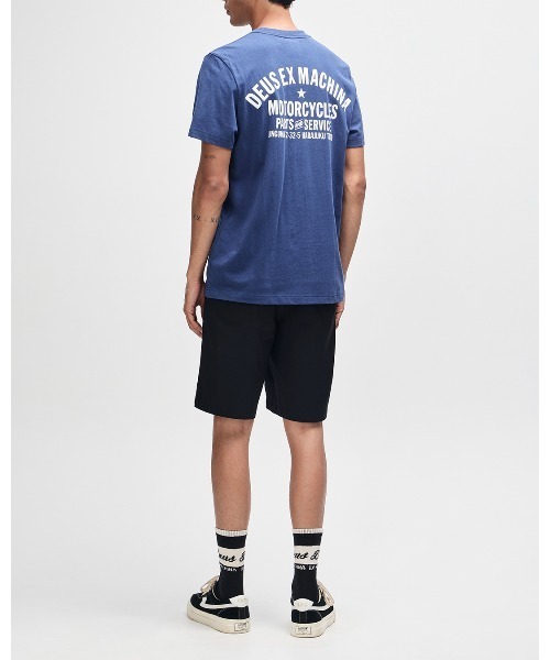 DEUS EX MACHINA（デウスエクスマキナ）の「HARAJUKU ADDRESS TEE（Tシャツ/カットソー・メンズ・ブルー・S/M/L/XL）」の4枚目の写真