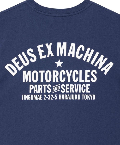 DEUS EX MACHINA(デウスエクスマキナ)の「HARAJUKU ADDRESS TEE レギュラーフィットTシャツ オーガニックコットン素材(Tシャツ/カットソー・メンズ・ブルー・S/M/L/XL)」の9枚目の写真