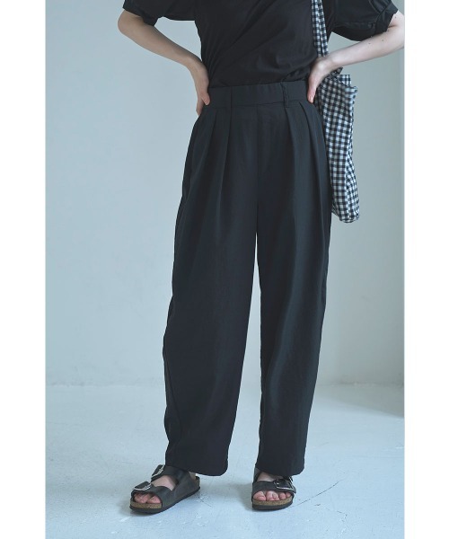 marjour(マージュール)の「STRETCH OVAL LINE PANTS(その他パンツ・レディース・ブラック・M)」の3枚目の写真
