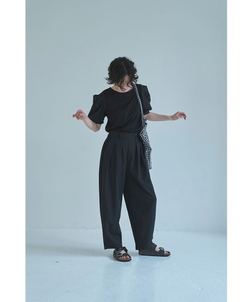 marjour(マージュール)の「STRETCH OVAL LINE PANTS(その他パンツ・レディース・ブラック・M)」の11枚目の写真