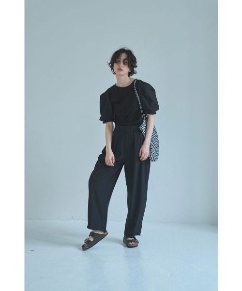 marjour(マージュール)の「STRETCH OVAL LINE PANTS(その他パンツ・レディース・ブラック・M)」の12枚目の写真