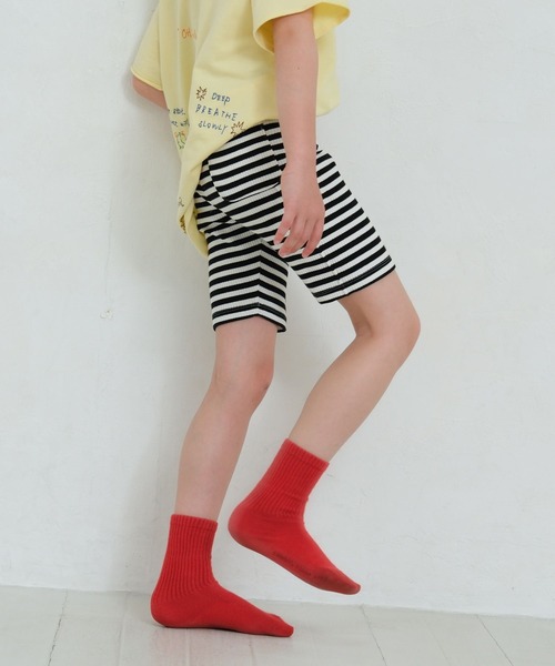 LEPSIM（レプシィム）の「【KIDS】ピンタックリブサイクルパンツ　685054（その他パンツ・キッズ・ブルー/オレンジ/ブラック・120/110/130）」の21枚目の写真
