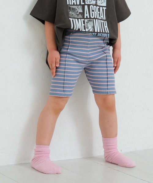 LEPSIM（レプシィム）の「【KIDS】ピンタックリブサイクルパンツ　685054（その他パンツ・キッズ・ブルー/オレンジ/ブラック・120/110/130）」の14枚目の写真