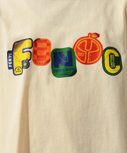 Fishs Eddy（フィッシュエディ）の「【FISHS EDDY(フィッシュエディ)】マーケットTシャツ【UNISEX】（Tシャツ/カットソー・レディース・ネイビー/オフホワイト/クリーム/ライトグレー・LARGE/MEDIUM）」の20枚目の写真