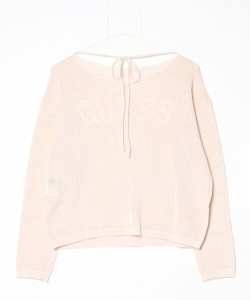 Guess(ゲス)の「LADIES Pullover Sweater ニット セーター(ニット/セーター・レディース・ベージュ/ライトインディゴブルー/ブラック・SMALL/X-SMALL)」の13枚目の写真