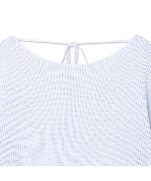 Guess(ゲス)の「LADIES Pullover Sweater ニット セーター(ニット/セーター・レディース・ベージュ/ライトインディゴブルー/ブラック・SMALL/X-SMALL)」の7枚目の写真