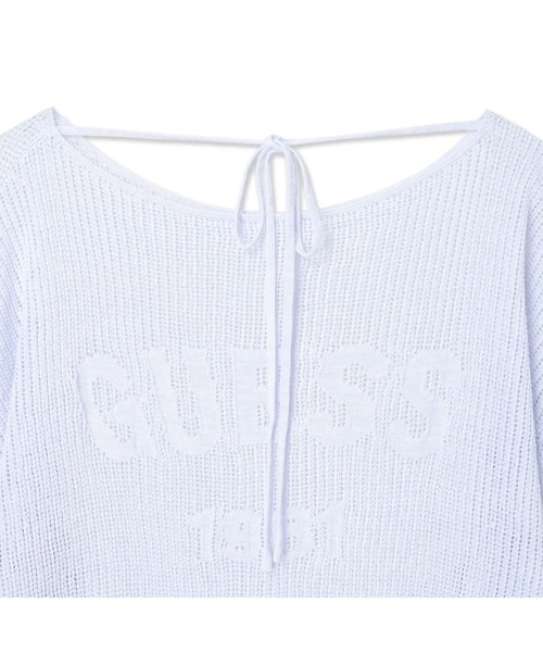 Guess(ゲス)の「LADIES Pullover Sweater ニット セーター(ニット/セーター・レディース・ベージュ/ライトインディゴブルー/ブラック・SMALL/X-SMALL)」の11枚目の写真