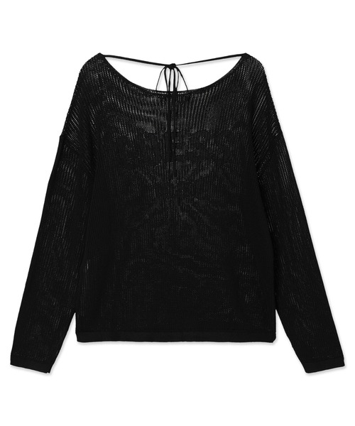 Guess(ゲス)の「LADIES Pullover Sweater ニット セーター(ニット/セーター・レディース・ベージュ/ライトインディゴブルー/ブラック・SMALL/X-SMALL)」の4枚目の写真