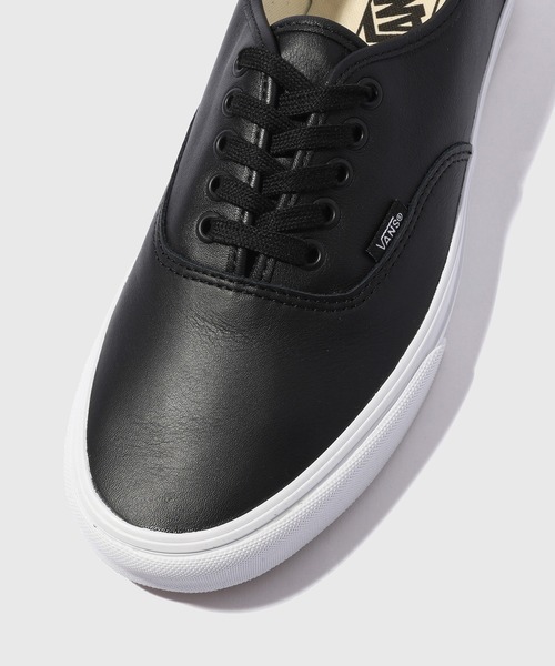 VANS(バンズ)の「【VANS/バンズ】Authentic LEATHER(スニーカー・メンズ・ブラック・27.0cm/28.0cm/29.0cm/26.0cm)」の6枚目の写真