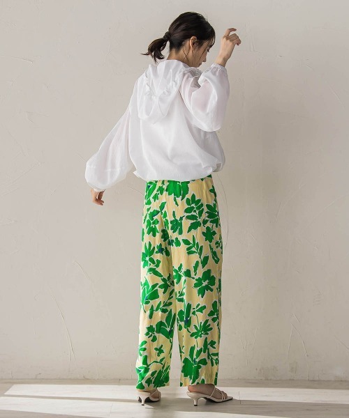 Droite lautreamont(ドロワットロートレアモン)の「ipekerAMARAプリントパンツ(その他パンツ・レディース・イエロー系その他/ブラック系その他・M)」の14枚目の写真