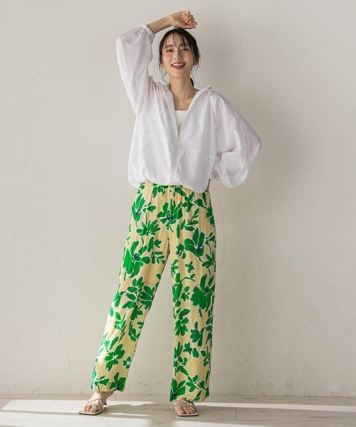 Droite lautreamont(ドロワットロートレアモン)の「ipekerAMARAプリントパンツ(その他パンツ・レディース・イエロー系その他/ブラック系その他・M)」の12枚目の写真