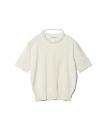 ESTNATION（エストネーション）の「ESTNATION   クリアビジューニット（ニット/セーター）」