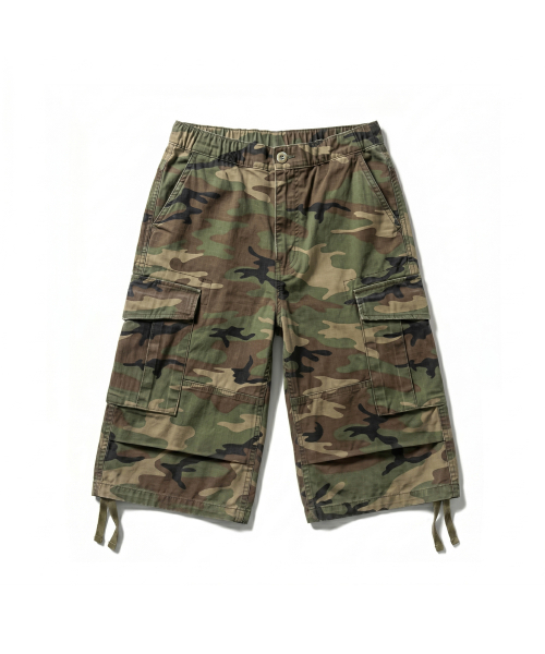 EXTRAORDINARY(エクストラオーディナリー)の「MIL CAMO RIPSTOP CARGO SHORT CAMO(その他パンツ・メンズ・その他・MEDIUM/LARGE/X-LARGE)」の1枚目の写真