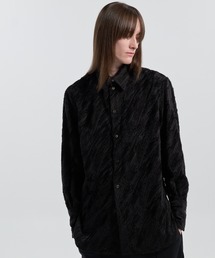 CINOH | CUT JACQUARD SHIRT(シャツ/ブラウス)