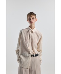 CINOH（チノ）の「CUT JACQUARD SHIRT（シャツ/ブラウス）」
