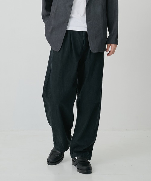 CITY TOKYO/シティートーキョー】KAIHARA DENIM ﾌｪｰﾄﾞﾊﾟﾝﾂ（デニム