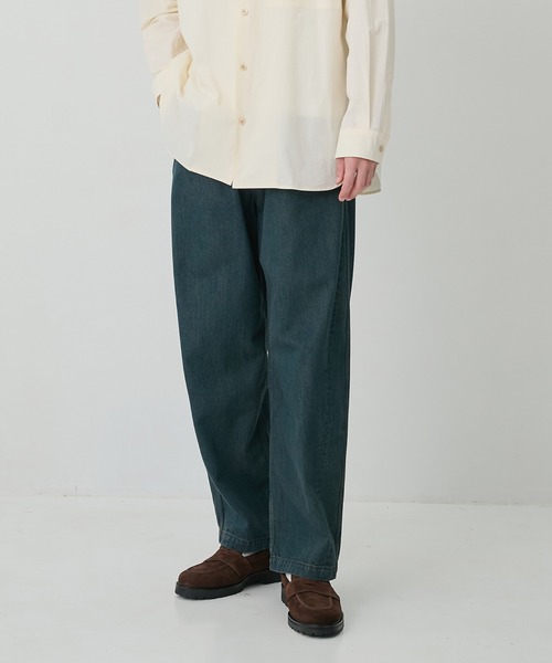 CITY TOKYO(シティトウキョウ)の「【CITY TOKYO/シティートーキョー】KAIHARA DENIM フェードパンツ(デニムパンツ・メンズ・ダークブルー/インディゴブルー/ブラック・3/2/1)」の3枚目の写真