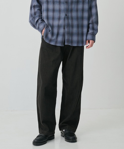 CITY TOKYO(シティトウキョウ)の「【CITY TOKYO/シティートーキョー】KAIHARA DENIM フェードパンツ(デニムパンツ・メンズ・ダークブルー/インディゴブルー/ブラック・3/2/1)」の2枚目の写真
