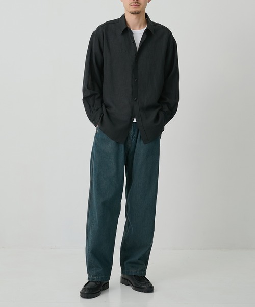 CITY TOKYO(シティトウキョウ)の「【CITY TOKYO/シティートーキョー】KAIHARA DENIM フェードパンツ(デニムパンツ・メンズ・ダークブルー/インディゴブルー/ブラック・3/2/1)」の11枚目の写真
