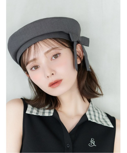SNIDEL(スナイデル)の「ポロカットコンビミニワンピース(ワンピース・レディース・ネイビー/ホワイト/ブラック・0/1)」の5枚目の写真