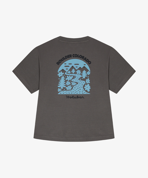 HOLUBAR(ホルバー)の「Colorado Graphic T Shirt Gray(Tシャツ/カットソー・レディース・その他・X-SMALL/SMALL)」の2枚目の写真