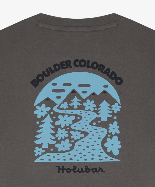 HOLUBAR(ホルバー)の「Colorado Graphic T Shirt Gray(Tシャツ/カットソー・レディース・その他・X-SMALL/SMALL)」の4枚目の写真