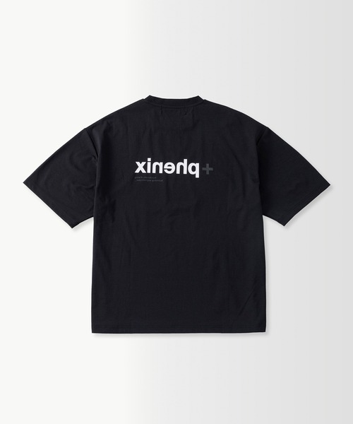 +phenix(プラスフェニックス)の「+phenix(プラスフェニックス)Outlast MIRRORED GRAPHIC SHORT SLEEVE TEE / ミラードグラフィック ショートスリーブTシャツ(Tシャツ/カットソー・メンズ・ホワイト/ブラック・M/L)」の5枚目の写真