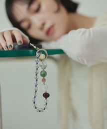 hellam（へラム）の「ミックスビーズスマホストラップ（スマホグッズ）」