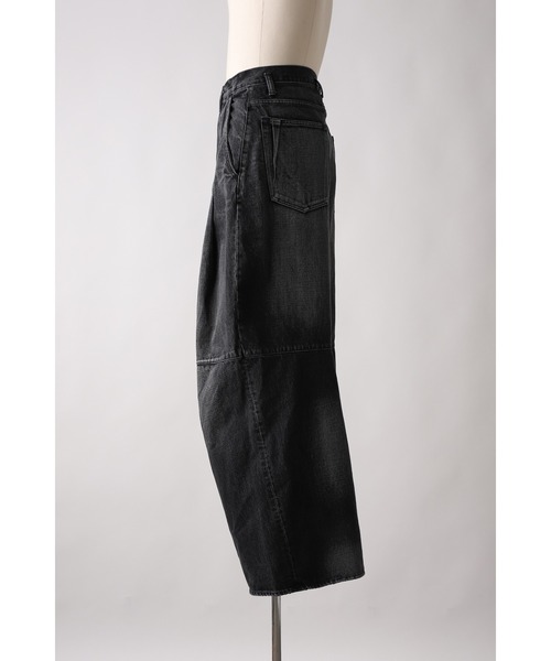 SHINYAKOZUKA（シンヤコヅカ）の「washed ordinary city baggy(ISSUE#9)（デニムパンツ・メンズ・ダークインディゴブルー/ブラック系その他・LARGE/MEDIUM/SMALL/X-SMALL）」の4枚目の写真