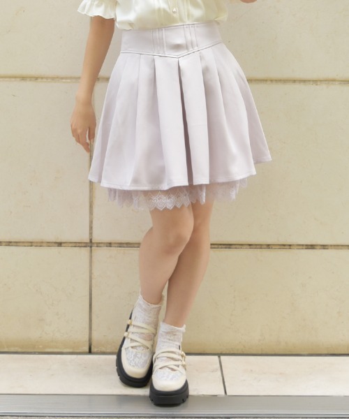 axes femme(アクシーズファム)の「後ろレースアップスカパン(その他パンツ・レディース・ブラウン/ピンク/ブラック・FREE)」の8枚目の写真