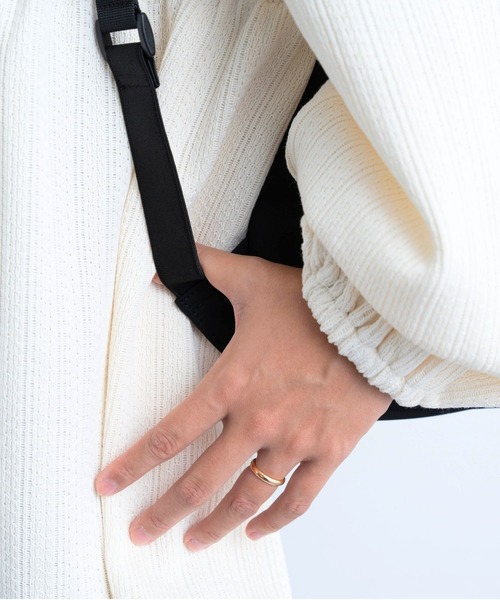 SweetMommy(スウィートマミー)の「無重力AGS 2層式マザーズリュック28L 2フロア ビッグサイズ(マザーズバッグ・レディース・ブラック/アイボリー・FREE)」の20枚目の写真