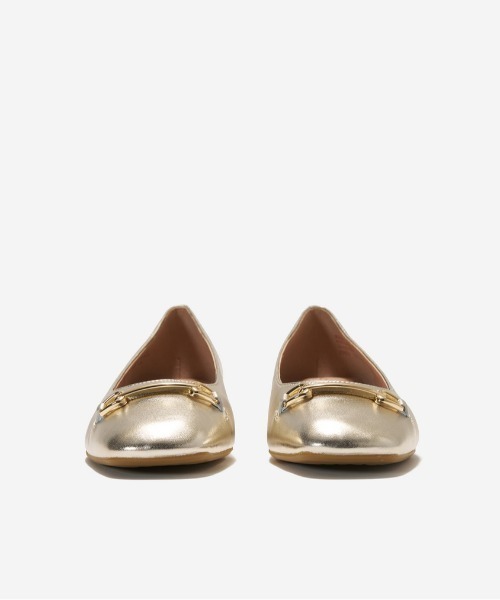 COLE HAAN(コールハーン)の「ゴートゥー ベルレー ホースビット バレエ womens(バレエシューズ・レディース・ゴールド・5/5.5/6/6.5/7/7.5/8/8.5)」の3枚目の写真