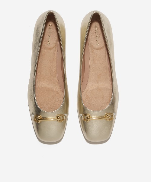 COLE HAAN(コールハーン)の「ゴートゥー ベルレー ホースビット バレエ womens(バレエシューズ・レディース・ゴールド・5/5.5/6/6.5/7/7.5/8/8.5)」の5枚目の写真