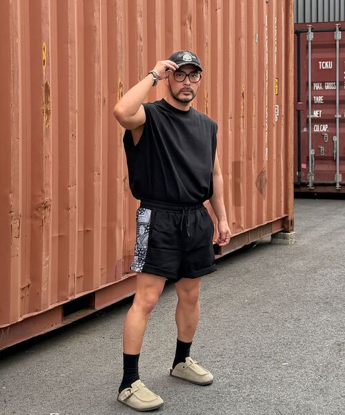 CARGOBROS(カーゴブロス)の「エッセンシャルワイドレイヤードスリーブレス(ブラック)(Tシャツ/カットソー・メンズ・その他・FREE)」の10枚目の写真