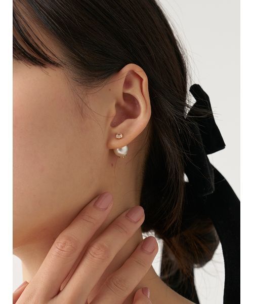 SNIDEL(スナイデル)の「パールビーズバリエピアス(ピアス(両耳用)・レディース・A/C/B・F)」の16枚目の写真