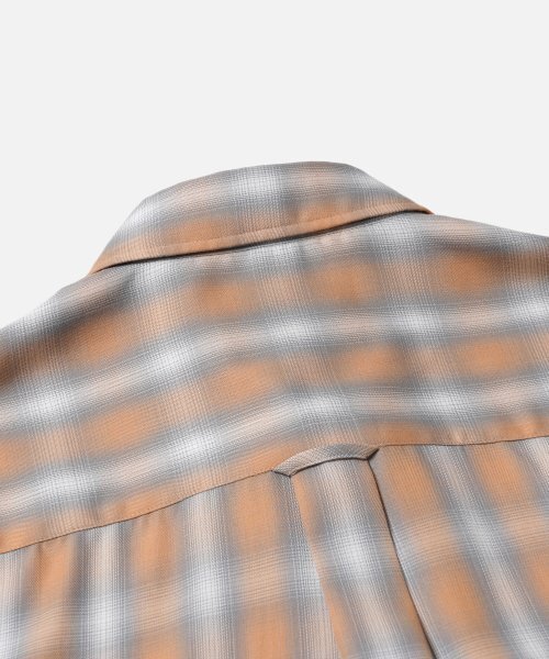 FRIZMWORKS(フリズムワークス)の「OMBRE CHECK RELAXED SHIRT _ SALMON(シャツ/ブラウス・メンズ・その他・LARGE/MEDIUM)」の7枚目の写真