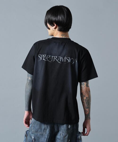 L.H.P(エルエイチピー)の「MAVYTH/メヴィス/VINTAGE WASH OVER S/S TEE(Tシャツ/カットソー・メンズ・ブラック/ホワイト・M/L)」の12枚目の写真