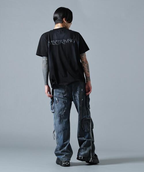 L.H.P(エルエイチピー)の「MAVYTH/メヴィス/VINTAGE WASH OVER S/S TEE(Tシャツ/カットソー・メンズ・ブラック/ホワイト・M/L)」の14枚目の写真