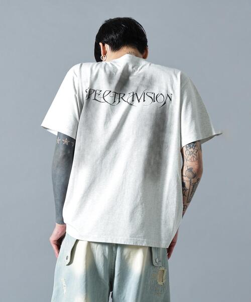 L.H.P(エルエイチピー)の「MAVYTH/メヴィス/VINTAGE WASH OVER S/S TEE(Tシャツ/カットソー・メンズ・ブラック/ホワイト・M/L)」の18枚目の写真