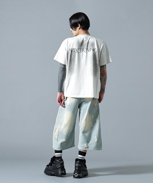 L.H.P(エルエイチピー)の「MAVYTH/メヴィス/VINTAGE WASH OVER S/S TEE(Tシャツ/カットソー・メンズ・ブラック/ホワイト・M/L)」の21枚目の写真