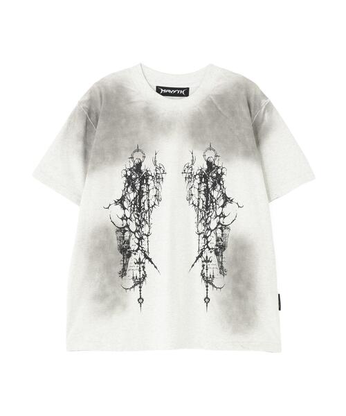L.H.P(エルエイチピー)の「MAVYTH/メヴィス/VINTAGE WASH OVER S/S TEE(Tシャツ/カットソー・メンズ・ブラック/ホワイト・M/L)」の22枚目の写真
