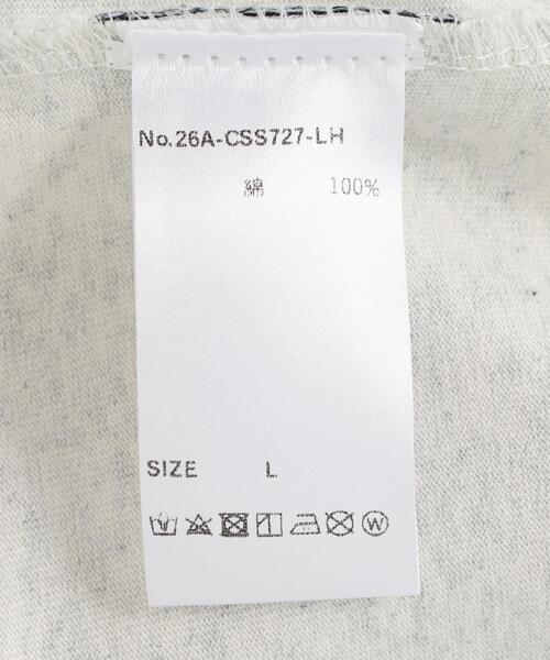 L.H.P(エルエイチピー)の「MAVYTH/メヴィス/VINTAGE WASH OVER S/S TEE(Tシャツ/カットソー・メンズ・ブラック/ホワイト・M/L)」の10枚目の写真