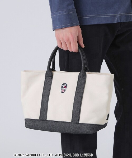 BLACK LABEL CRESTBRIDGE(ブラックレーベル・クレストブリッジ)の「【ハローキティコラボ】クレストブリッジチェックキティドライバーズトート(トートバッグ・メンズ・オフホワイト・FREE)」の13枚目の写真