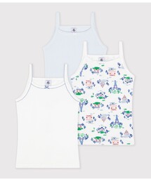 PETIT BATEAU（プチバトー）の「プリントキャミソール3枚組（インナーウェア/肌着）」